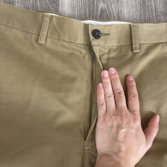 Orvis Ultimate Khaki Flat Front Pants Mens 32x32 Classic Chino Casual Outdoor - Picture 4 of 14